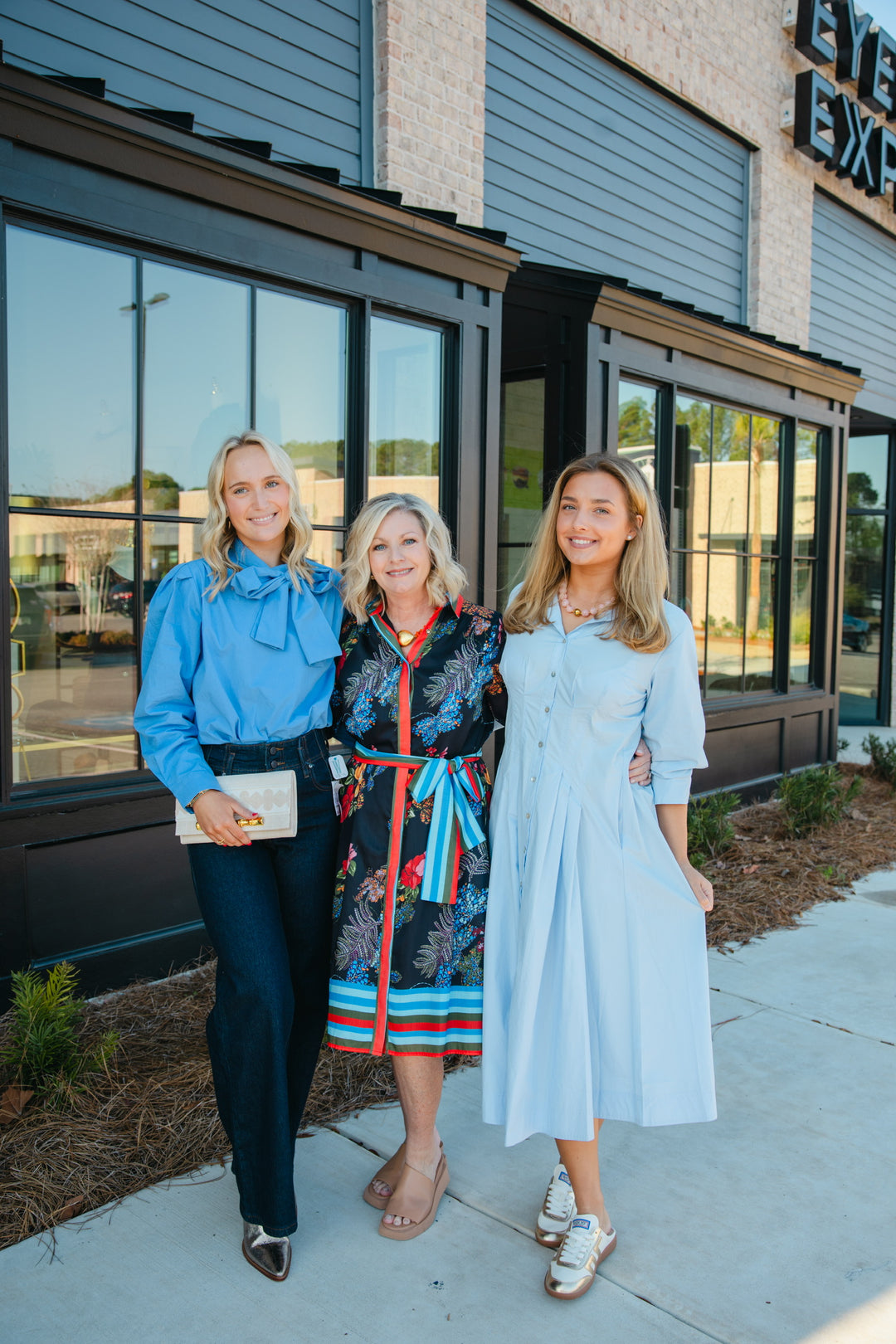 Tuck Detailed Blue Maxi Dress