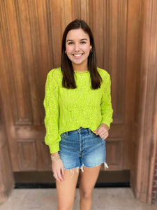 Lime Sweater