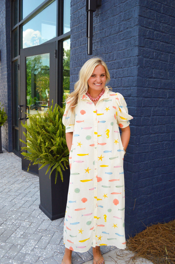 Ivory Marina Maxi Dress