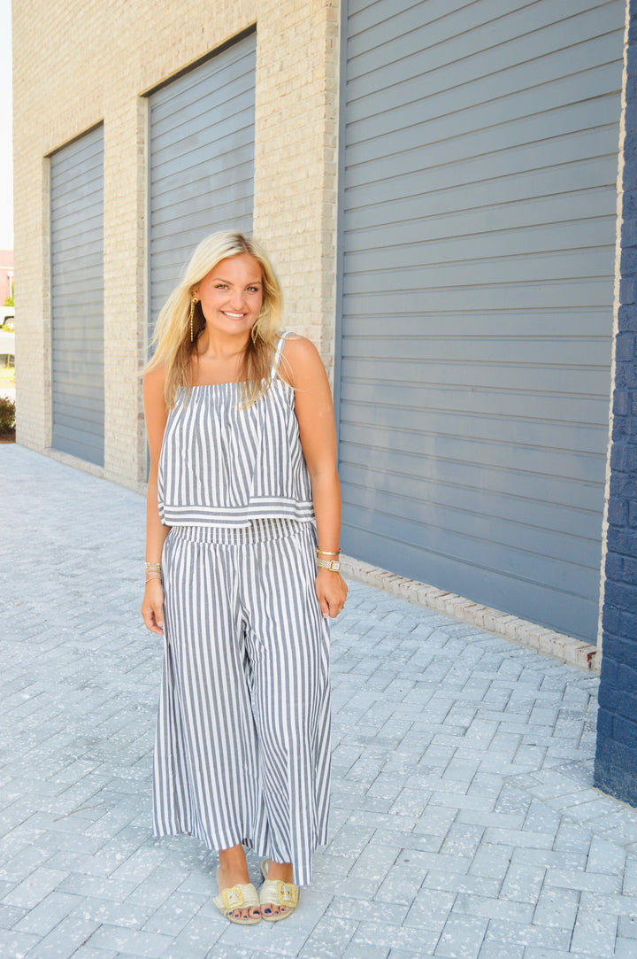 Nomad Stripe Pant Set