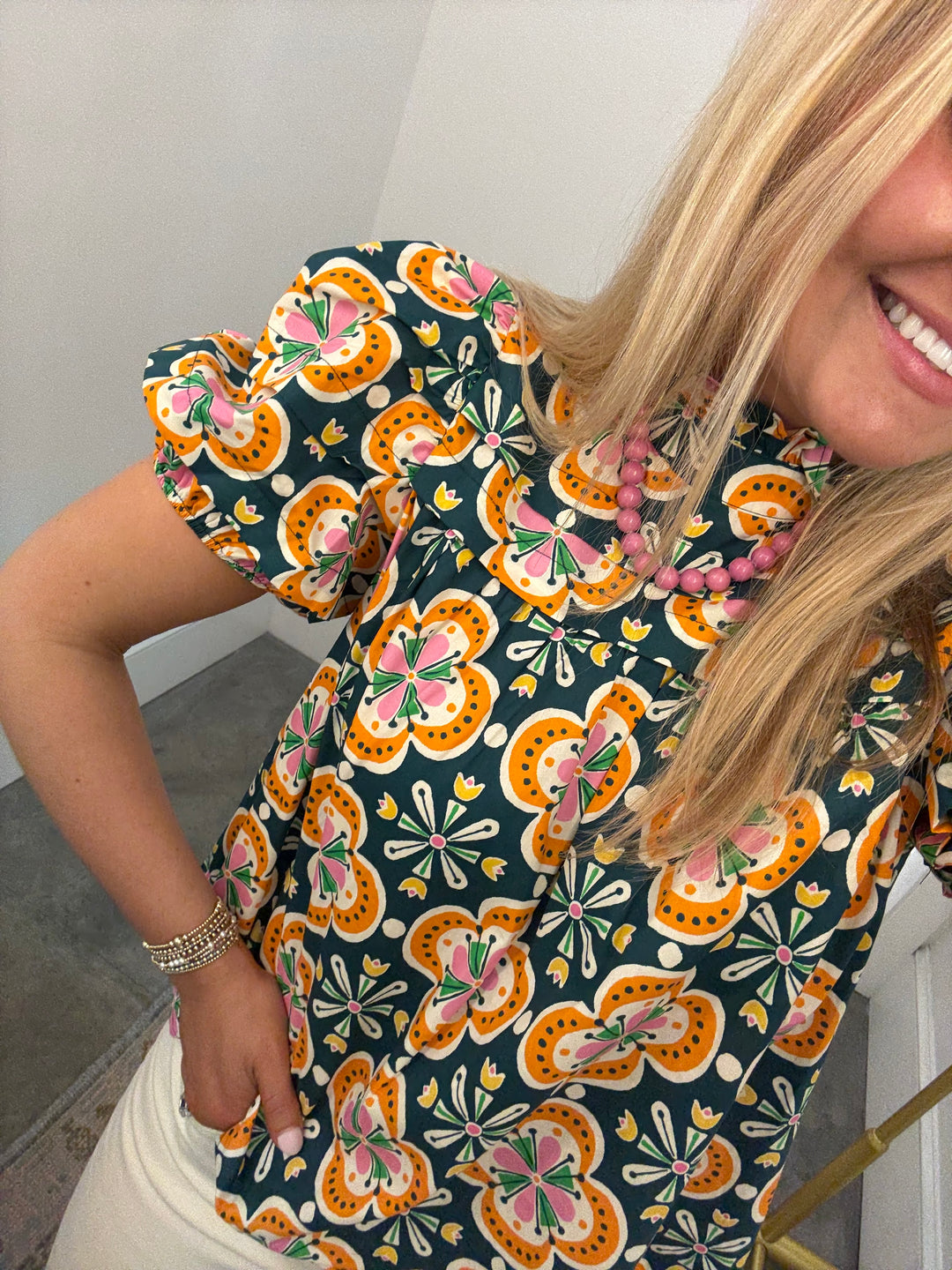 Clementine Tile Brody Top