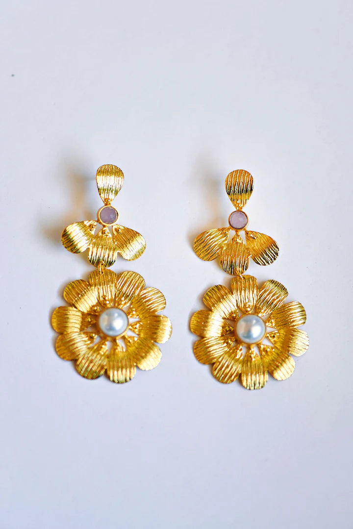 Farrah Floral Earrings