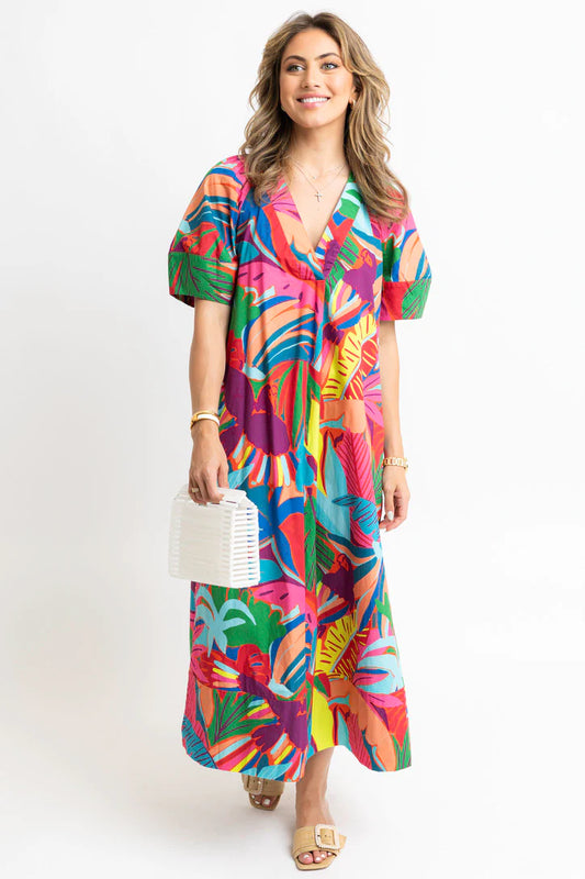 Birds Of Paradise Maxi Dress