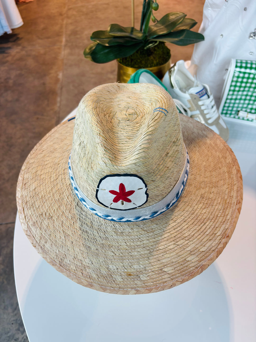 Coastal Americana Straw Hat