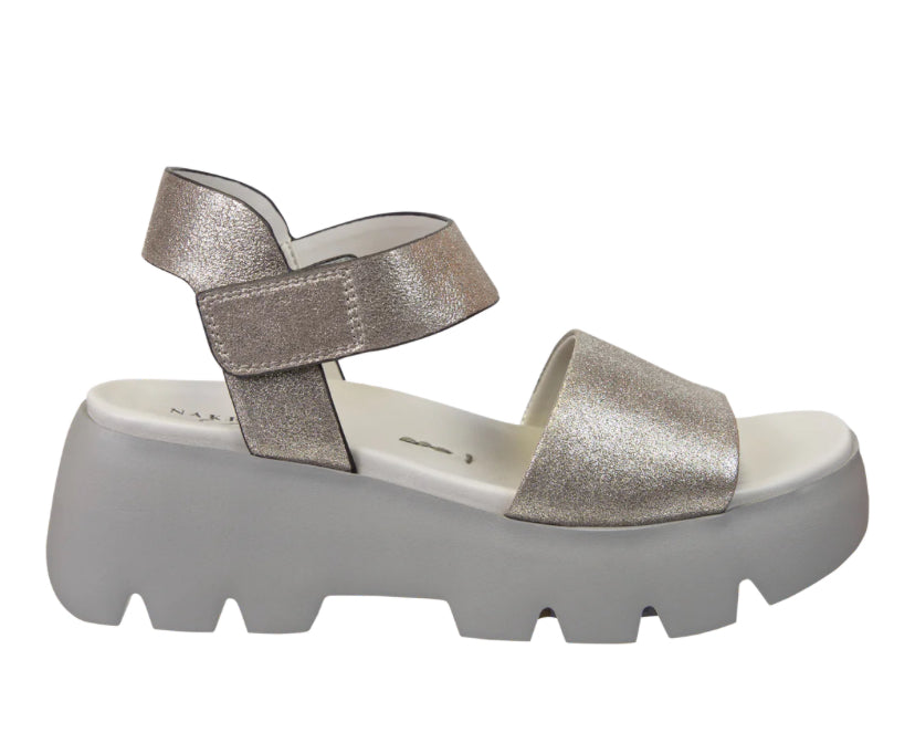 Alloy Silver Sandals