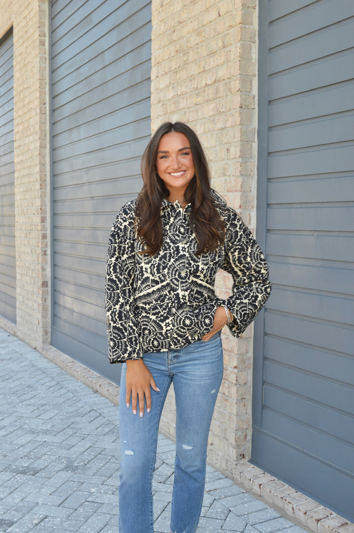Carmen Graphite Goldie Jacket