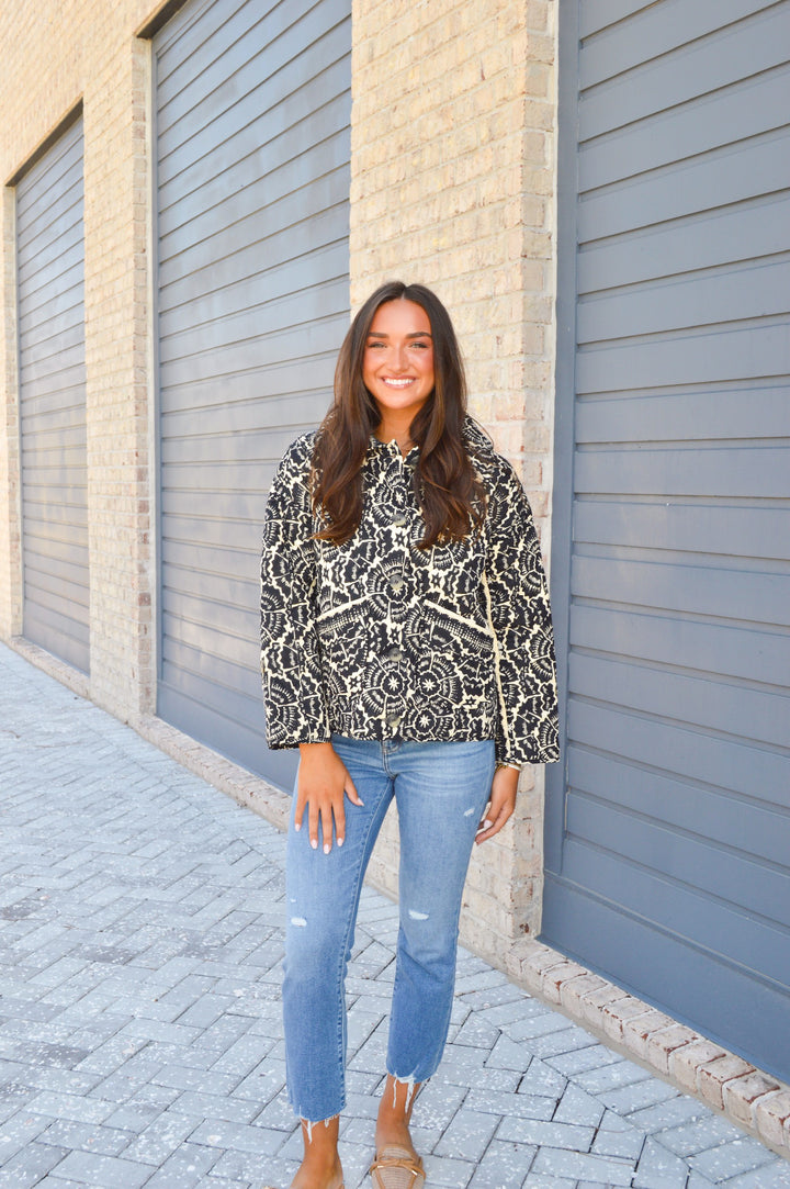 Carmen Graphite Goldie Jacket