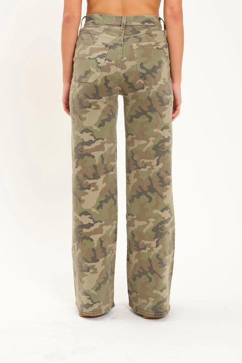 Far Out High Rise Wide Leg in Hideaway - DAZE Denim