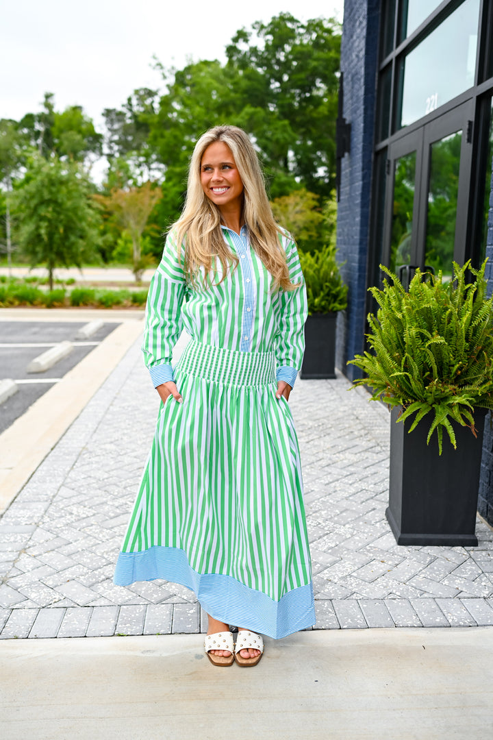 Katherine Top in Green