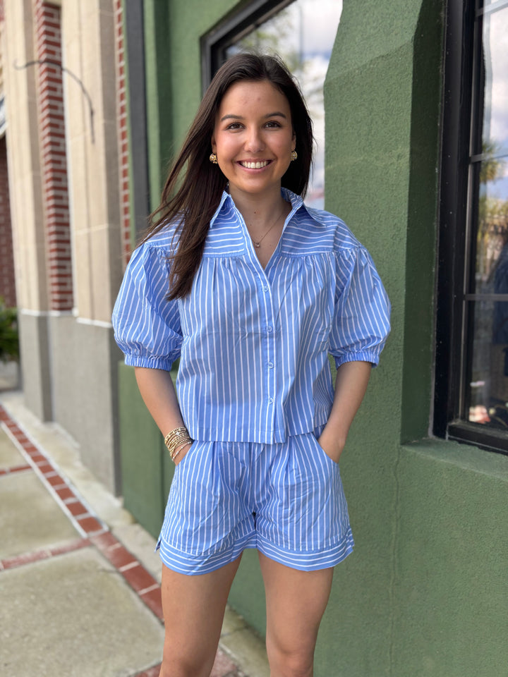 Blue Stripe Set