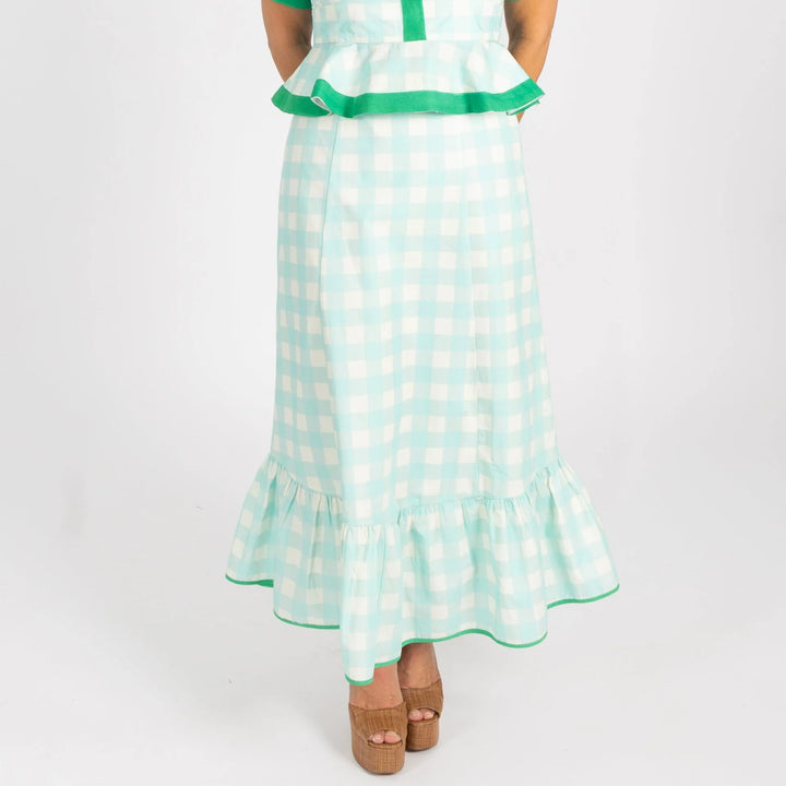 Blue Buffalo Check Addie Skirt