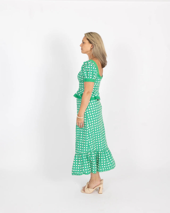 Green Cane Addie Skirt
