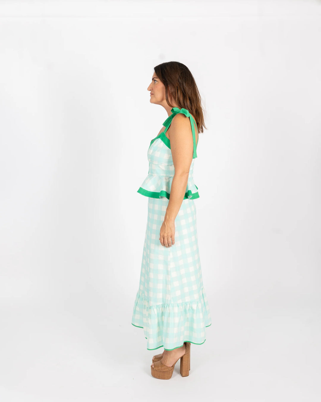 Blue Buffalo Check Addie Skirt