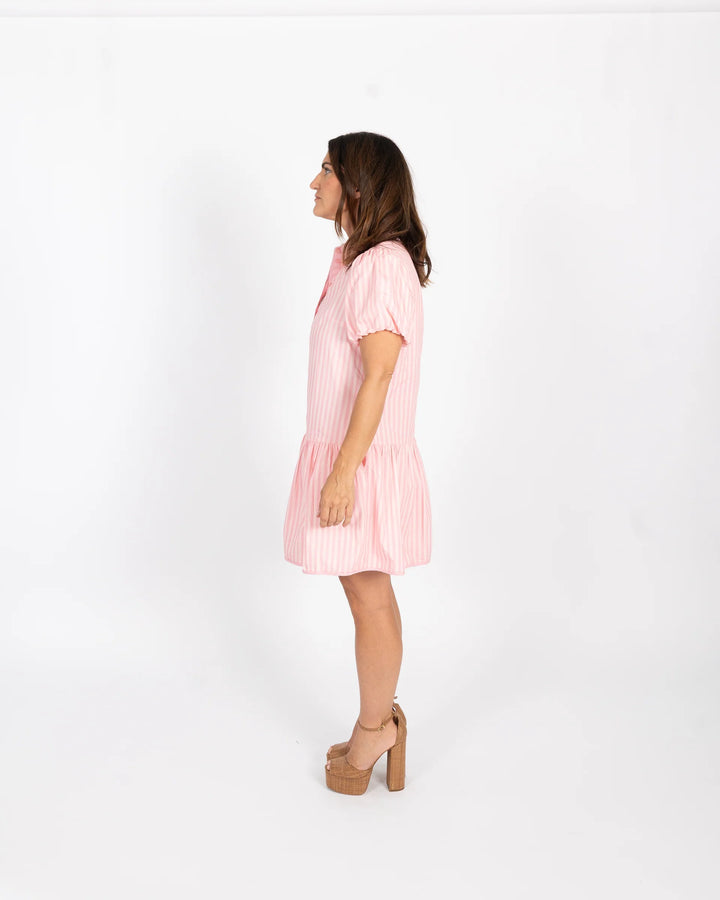 Pink Stripe Jana Dress