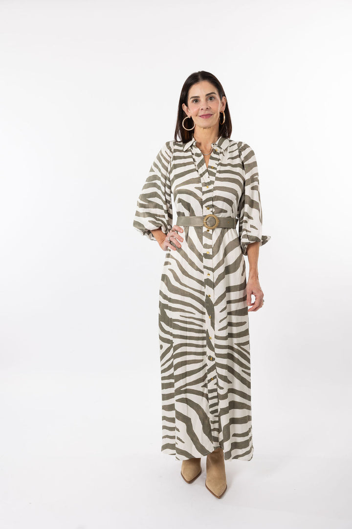 Lyla Dress in Zebra