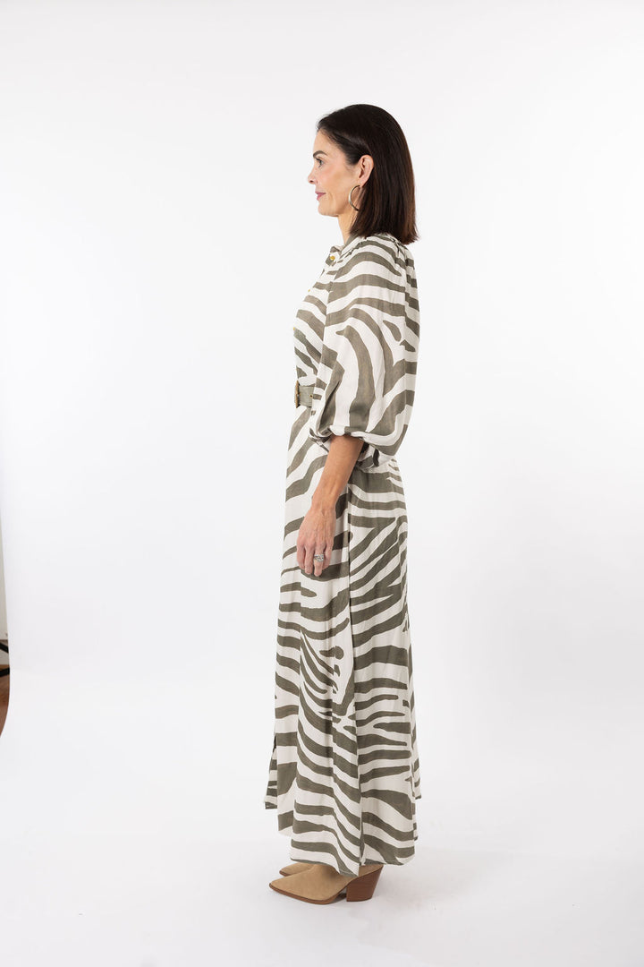Lyla Dress in Zebra