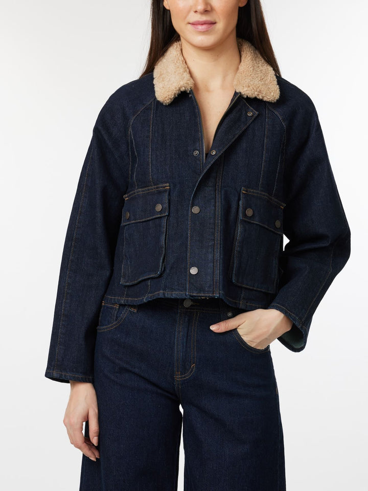Habitual Cropped Barn Jacket