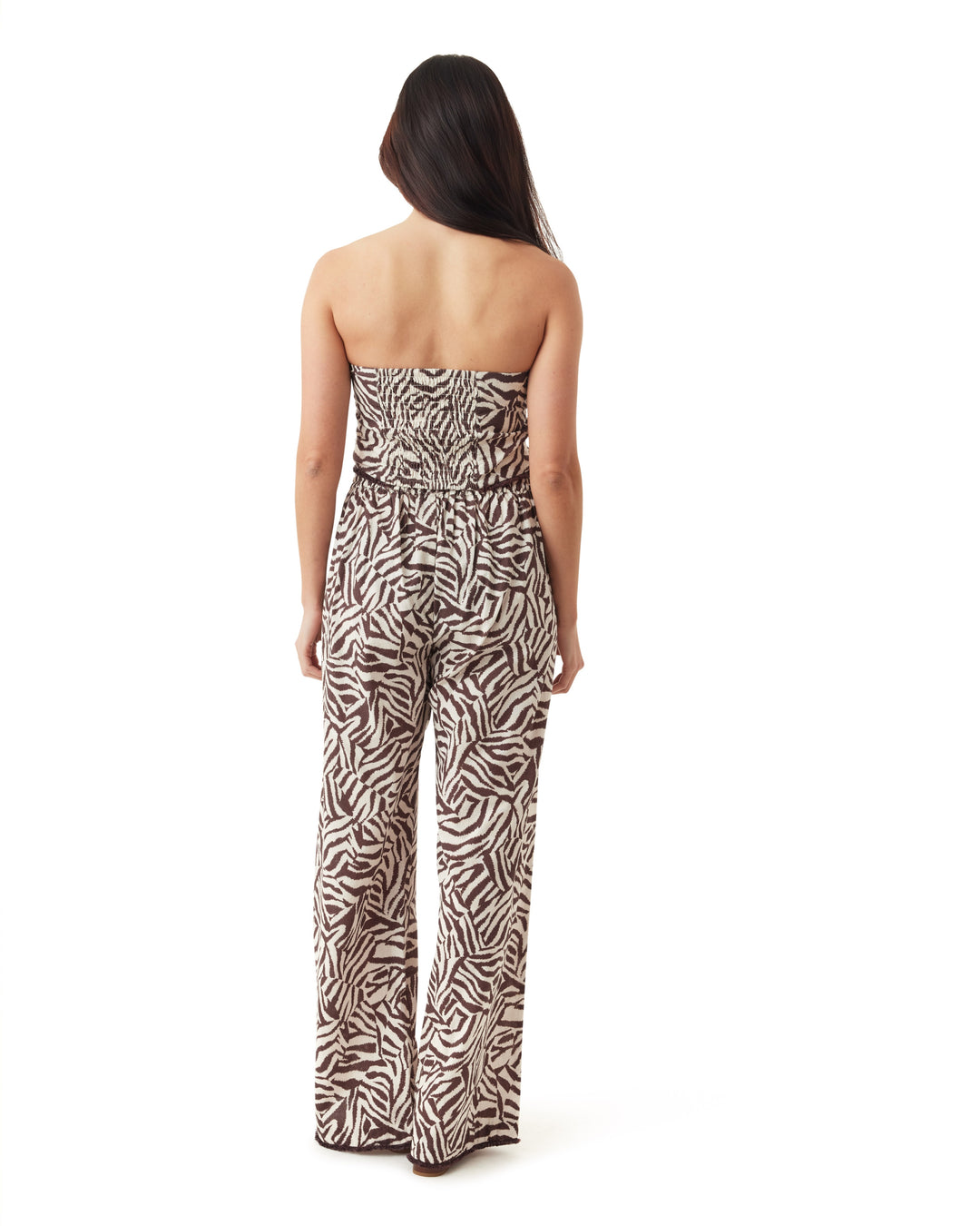 Exotic Scarf Top + Pants Set