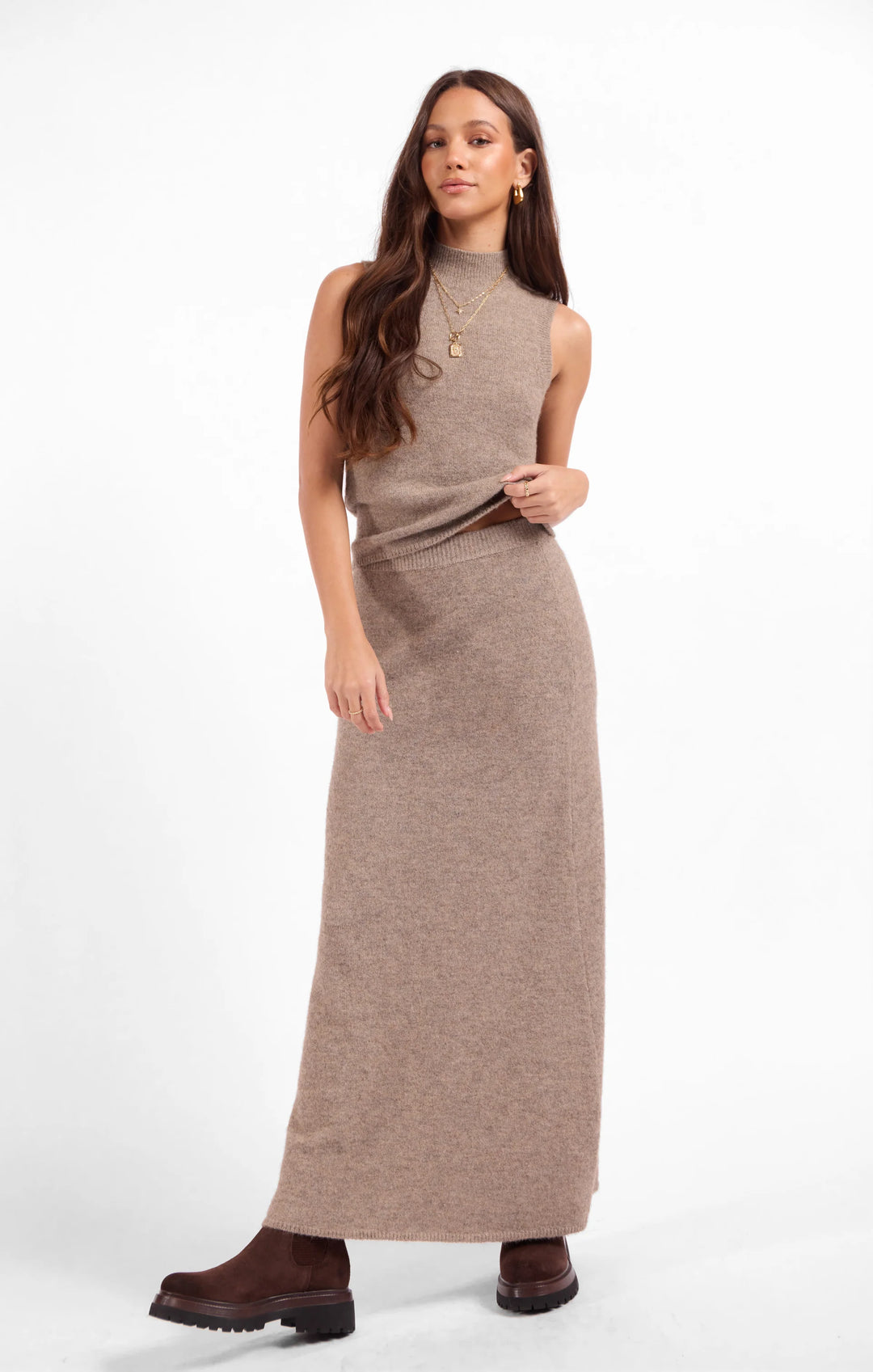 Brianna Sweater Skirt Set