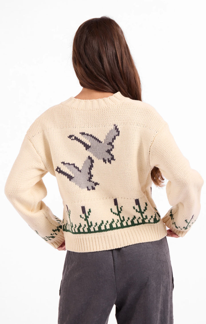 Songbird Zip Sweater