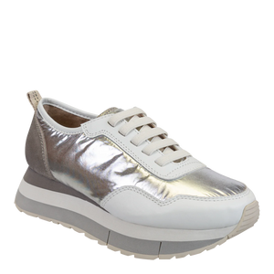 Silver Kinetic Sneaker