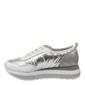 Silver Kinetic Sneaker