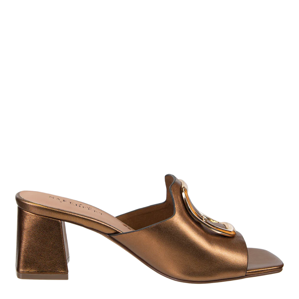 Cupel Bronze Heel Slide