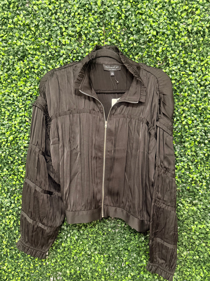 Shirring Detail Short Jacket