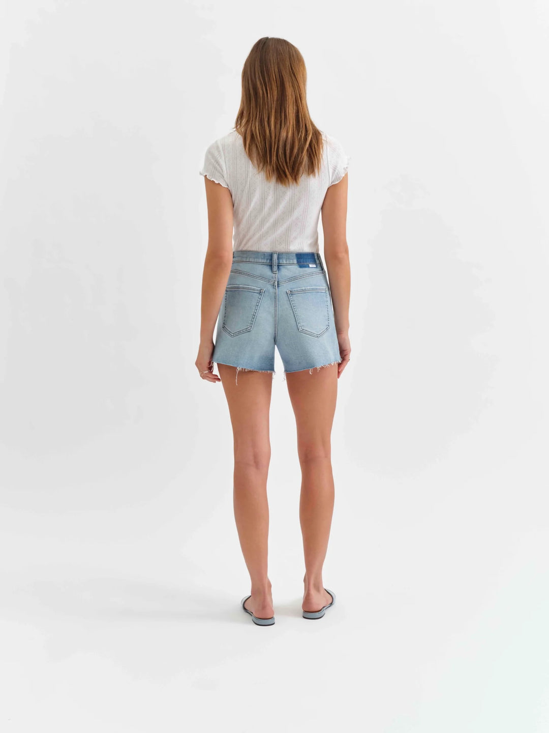 Bottom Line High Rise Shorts in Blooming Vintage - Daze Denim
