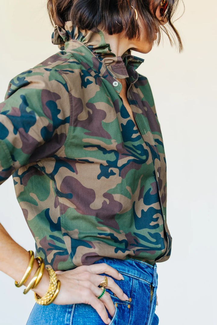Quarantina Top in Camo