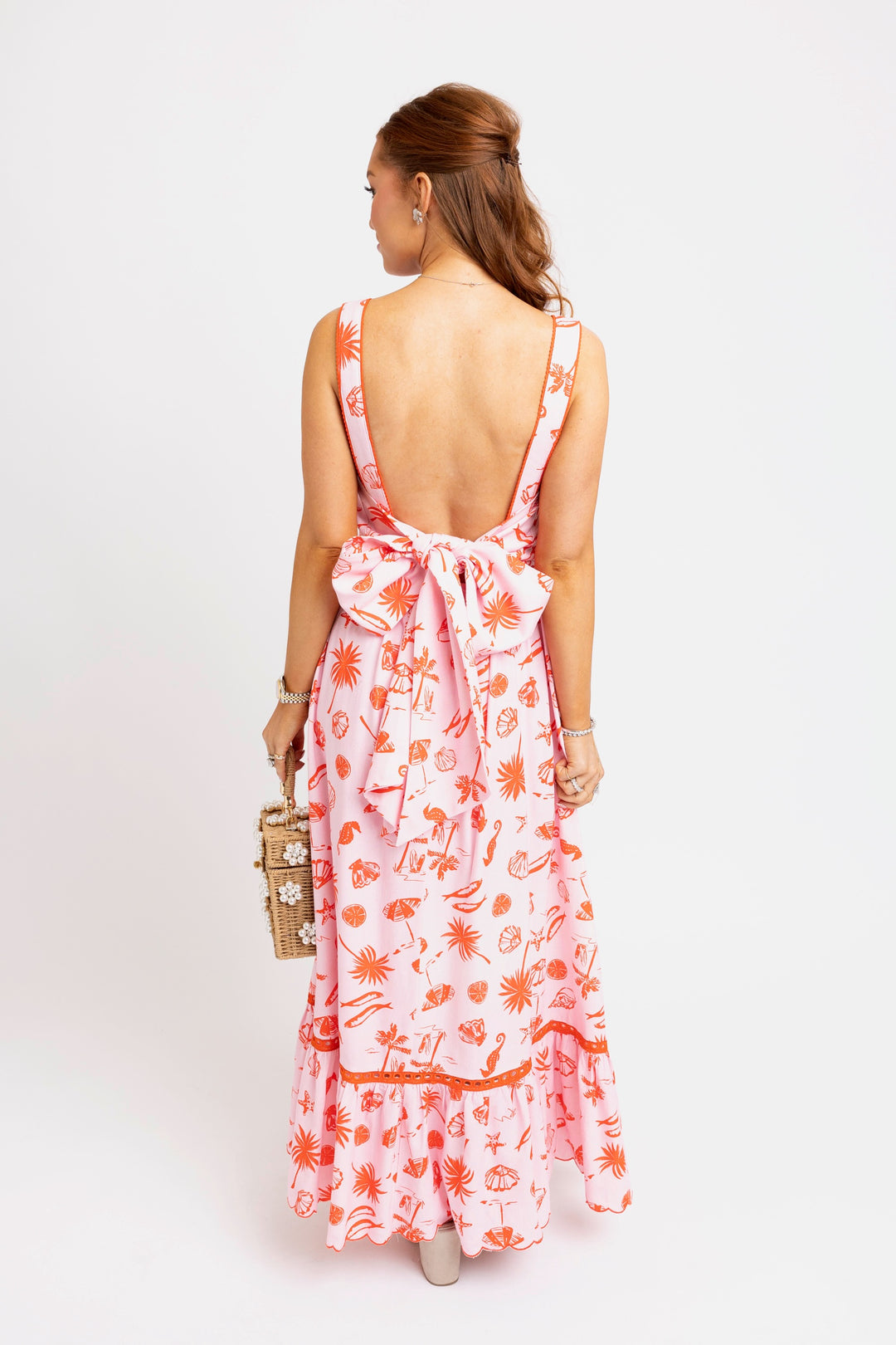 Beach Linen Maxi Dress