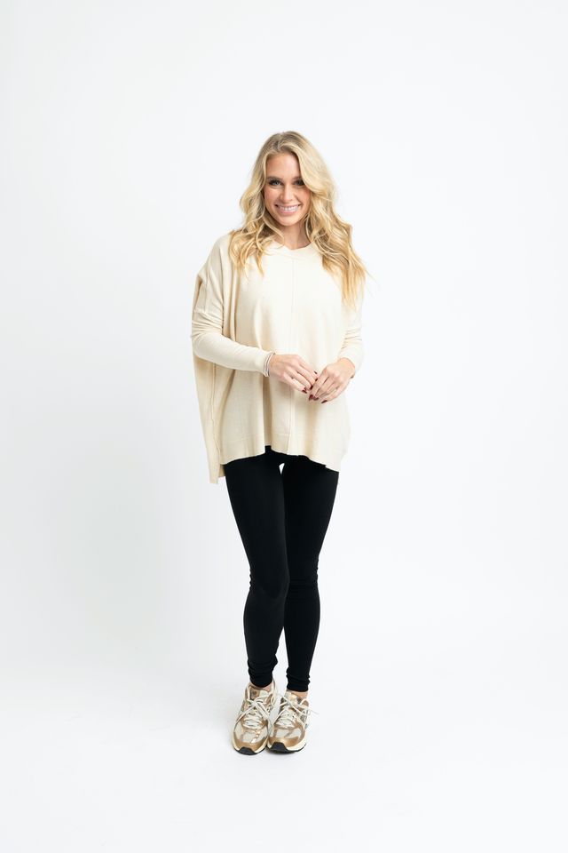 Cashmere Blend Crewneck Sweater