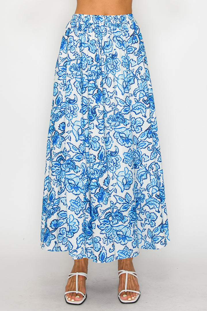 Delos Petal Skirt Set