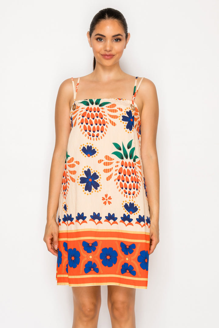 Dionysian Charm Mini Dress