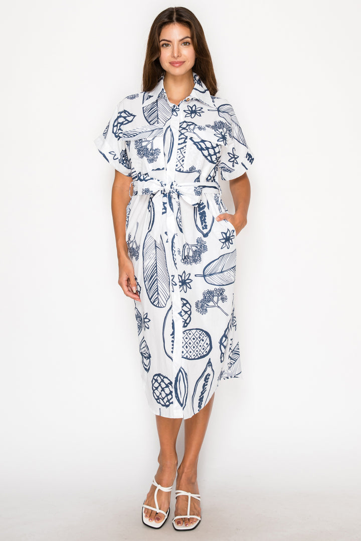 Fruit Delight Shirtdress