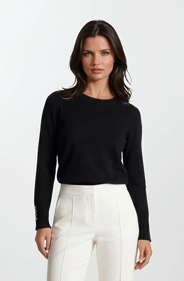 Black Amelie Sweater