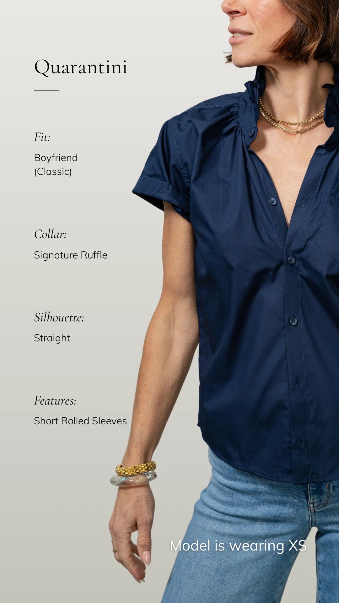 Quarantini Short Sleeve Top