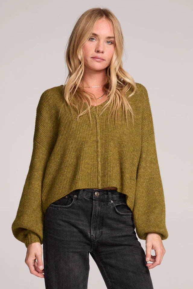 Olive Long Sleeve Sweater