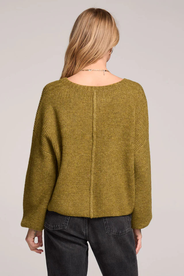 Olive Long Sleeve Sweater