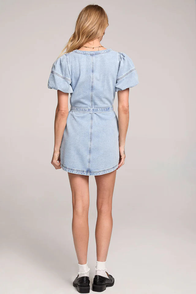 Short Sleeve Riptide Mini Dress