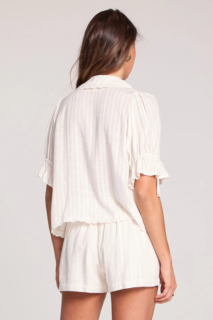 Leyah Salt Short Sleeve Top