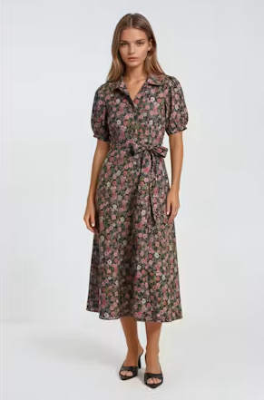 Montana Maxi Dress in Twilight Vine