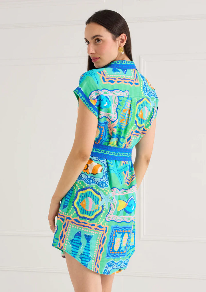 Fish Tales Mini Dress