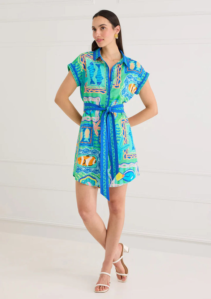 Fish Tales Mini Dress