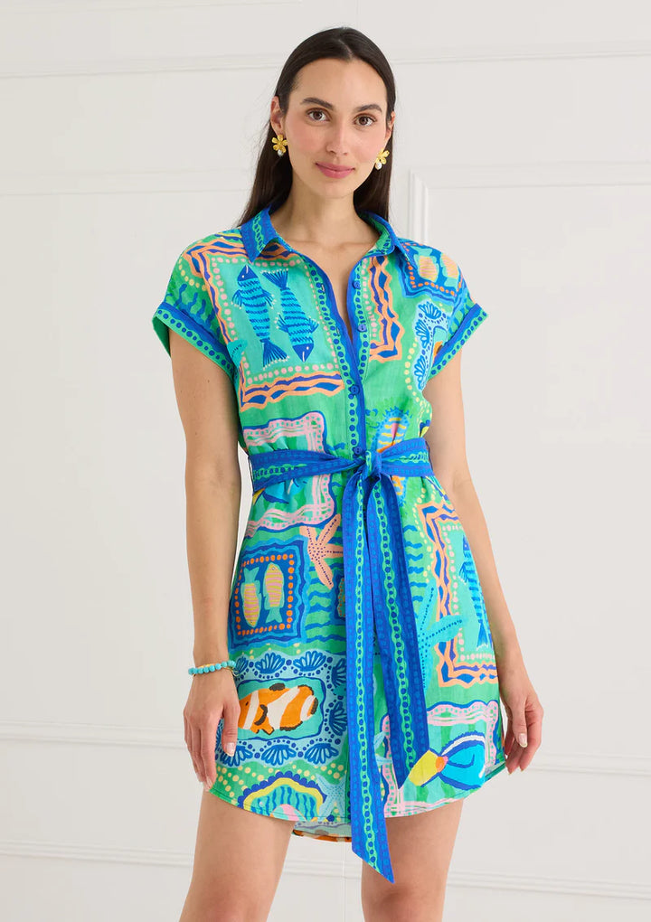 Fish Tales Mini Dress