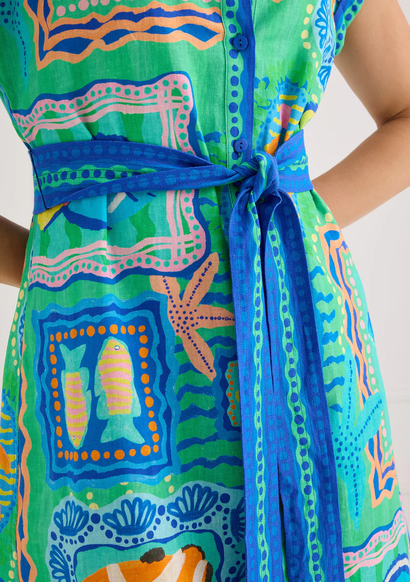 Fish Tales Mini Dress