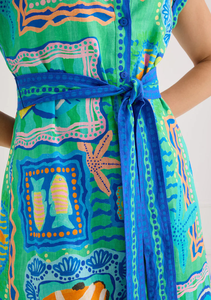 Fish Tales Mini Dress