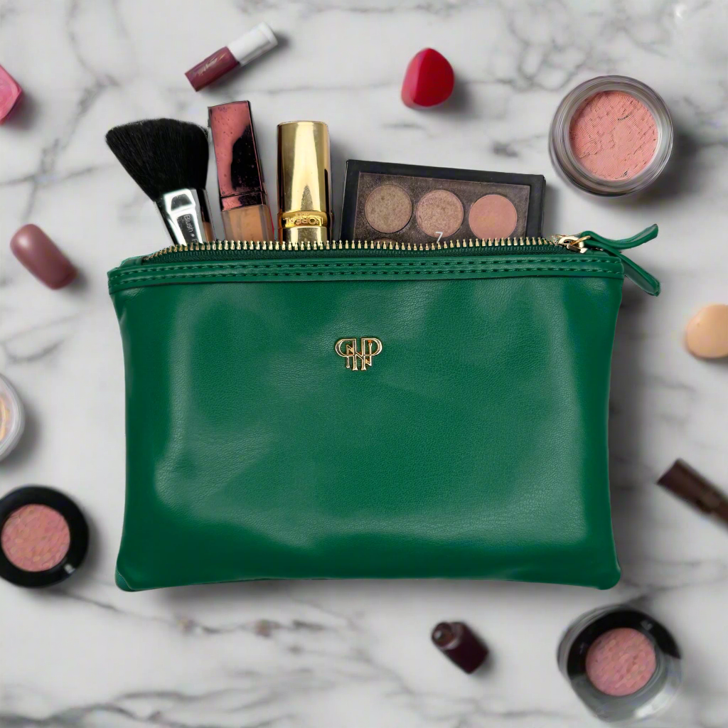Classic Toiletry Case - Emerald Velvet
