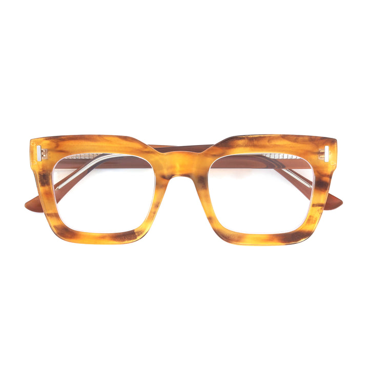 RAZ GLASSES | Smokey Caramel | Blue Light: 1.50