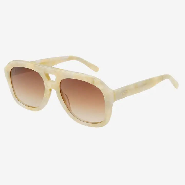 Voyager Sunglasses in Pearl - Freyrs